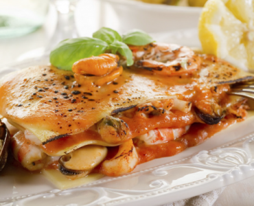 Lasagnes aux fruits de mer