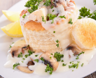 Vol-au-vent aux fruits de mer