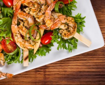 Recette de brochettes de crevettes, marinade, au barbecue