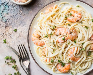 Fettuccine aux scampi