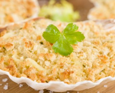 Coquilles st jacques à la bretonne